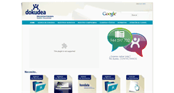 Desktop Screenshot of dokudea.com